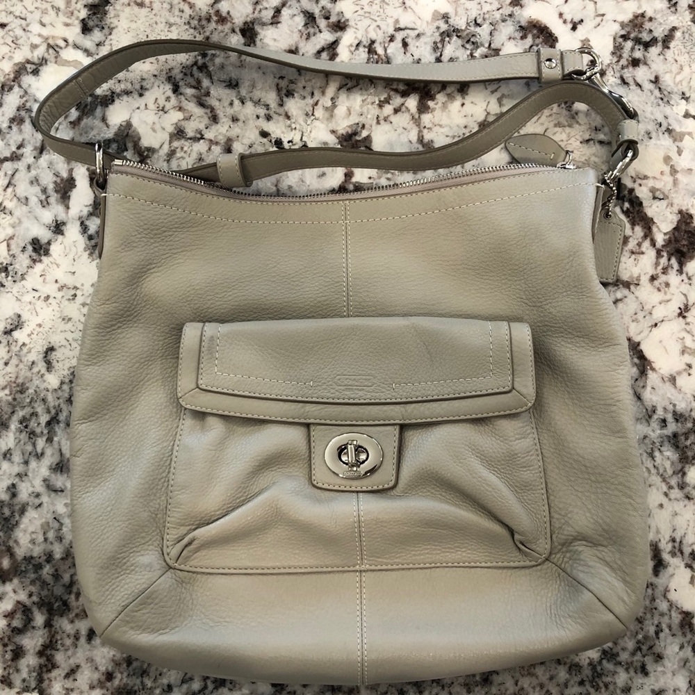 Coach leather handbag